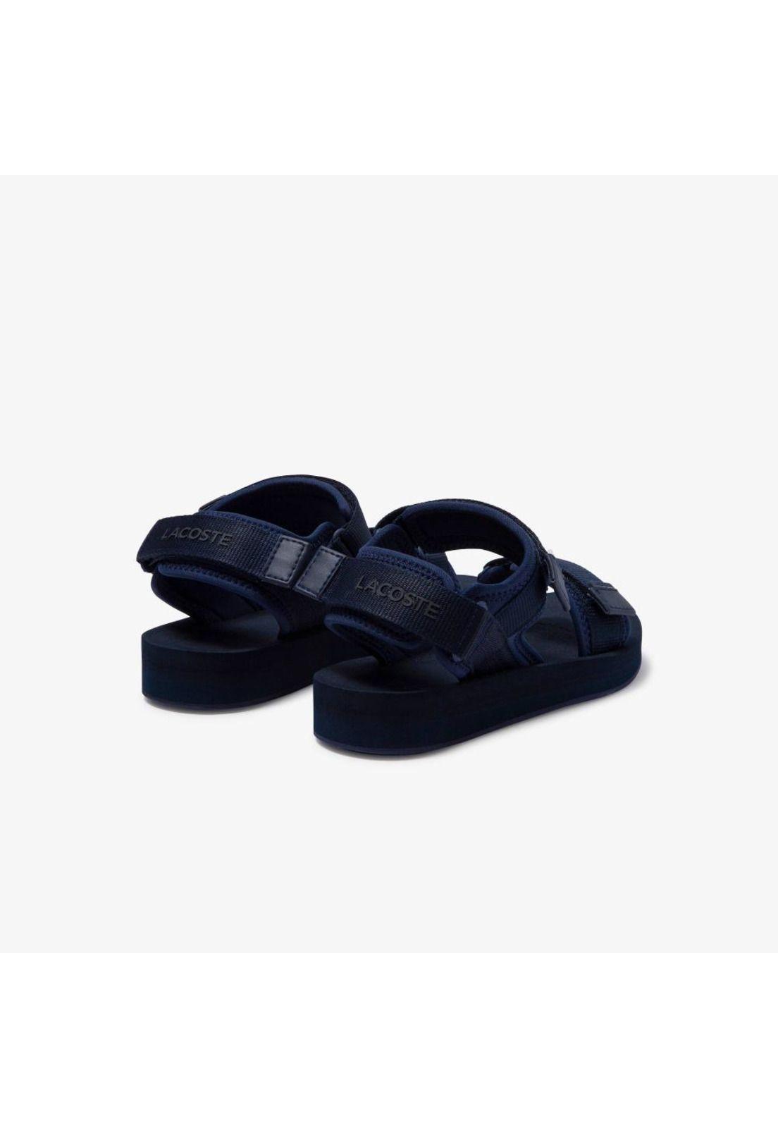 Zapatilla Urbana Lacoste  Mujer Azul-2