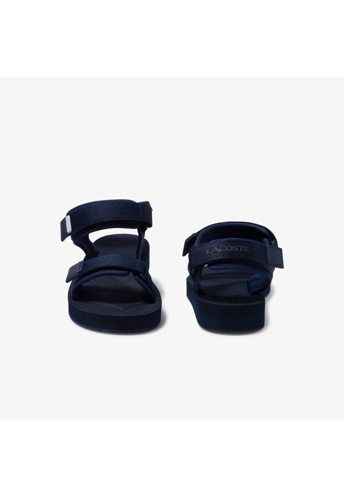 Zapatilla Urbana Lacoste  Mujer Azul-4