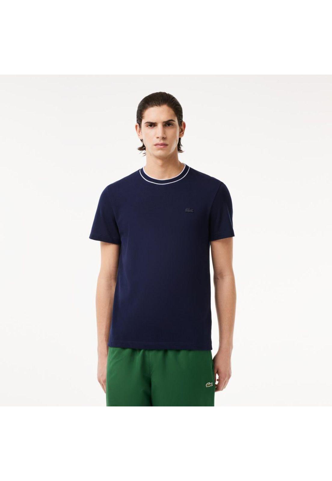 Polera  Lacoste TH8174 Hombre Azul marino-0