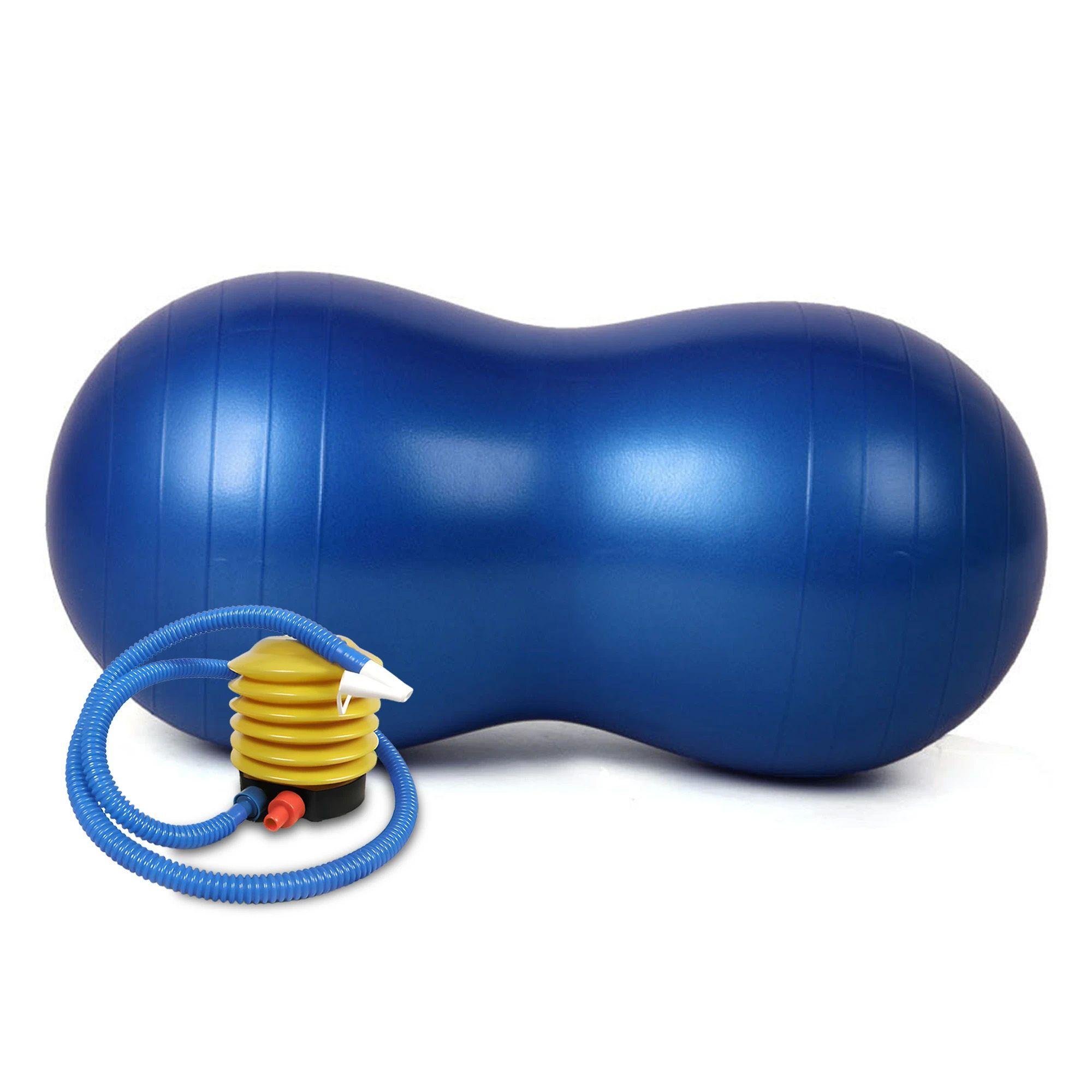 Balon Ovalado Pilates Yoga Tipo Mani 90x45cm Rehabilitacion-0