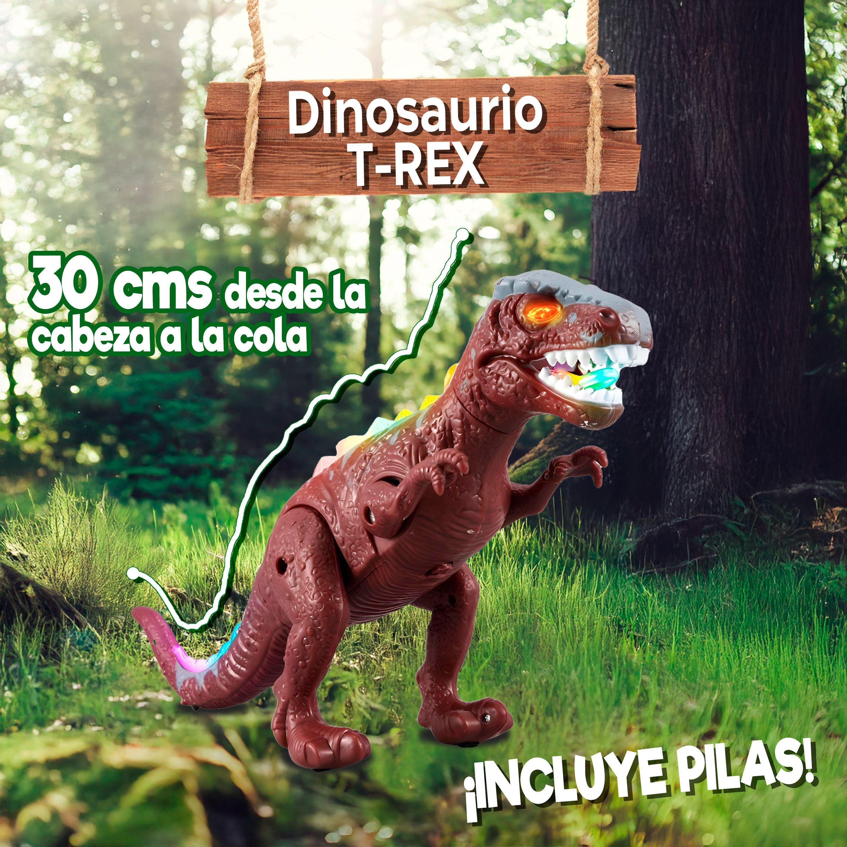 Dinosaurio T rex Robot Juguete Ninos Luces Led y sonido-2