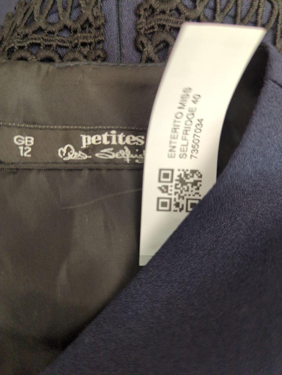 Enterito Miss Selfridge Talla M (7034)-3