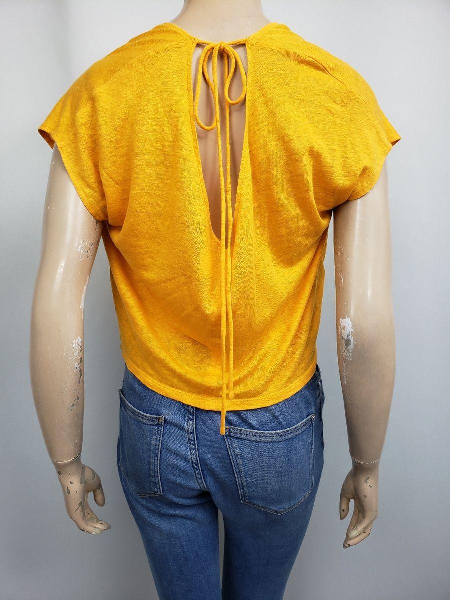 Crop Top Mango Talla M (4006)-2