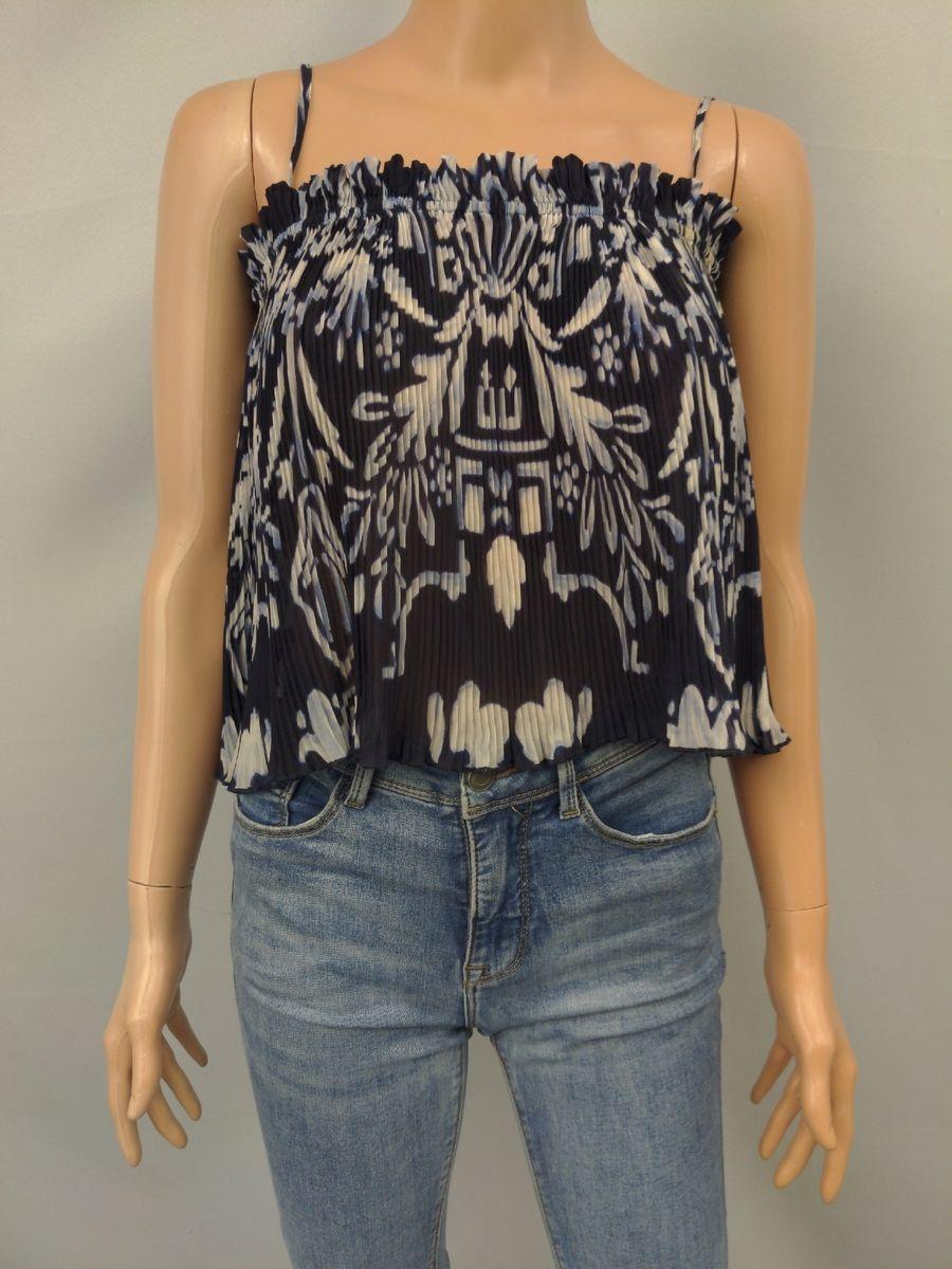 Crop Top H&M Talla XS (8011)-1