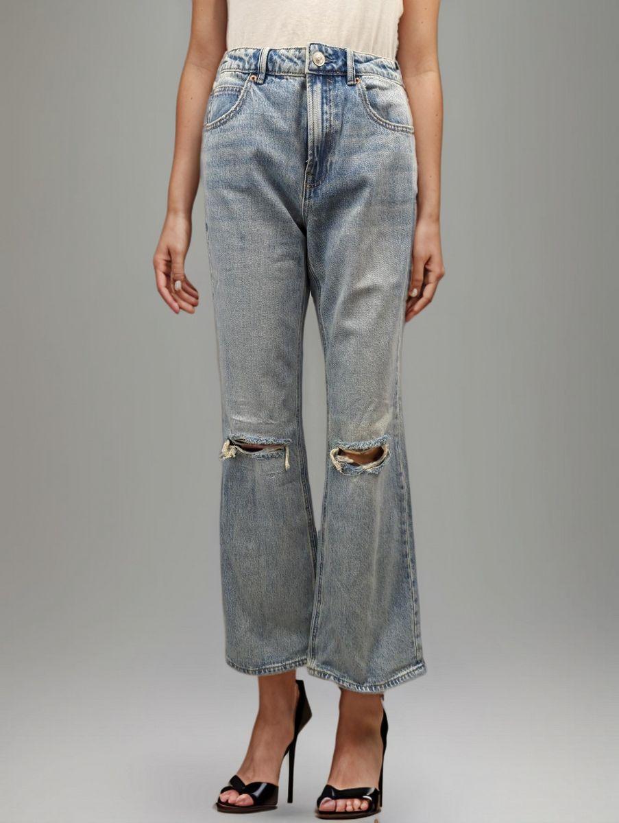 Jeans Stradivarius Talla M (4064)-0