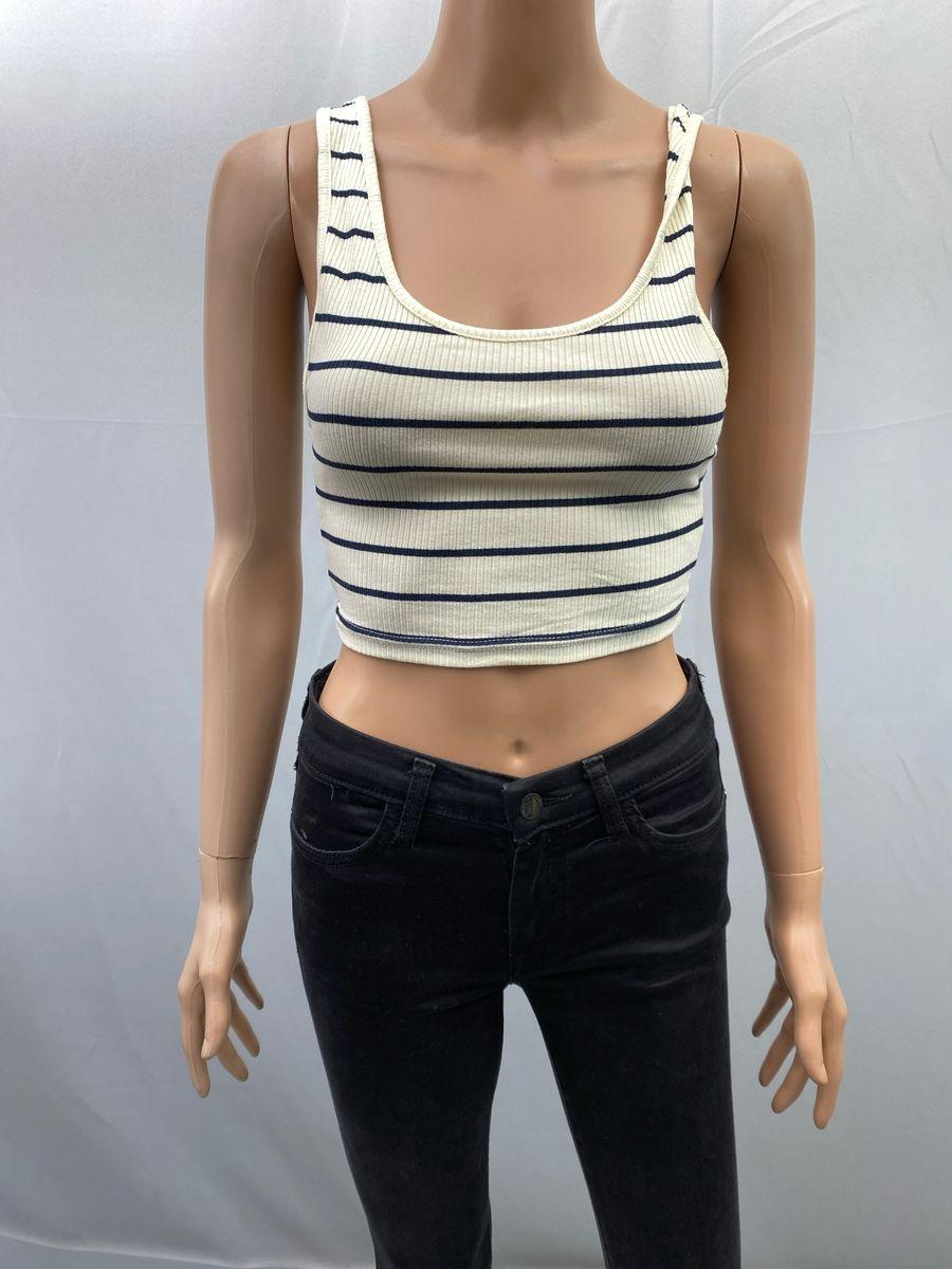 Crop Top Topshop Talla XS (8013)-1