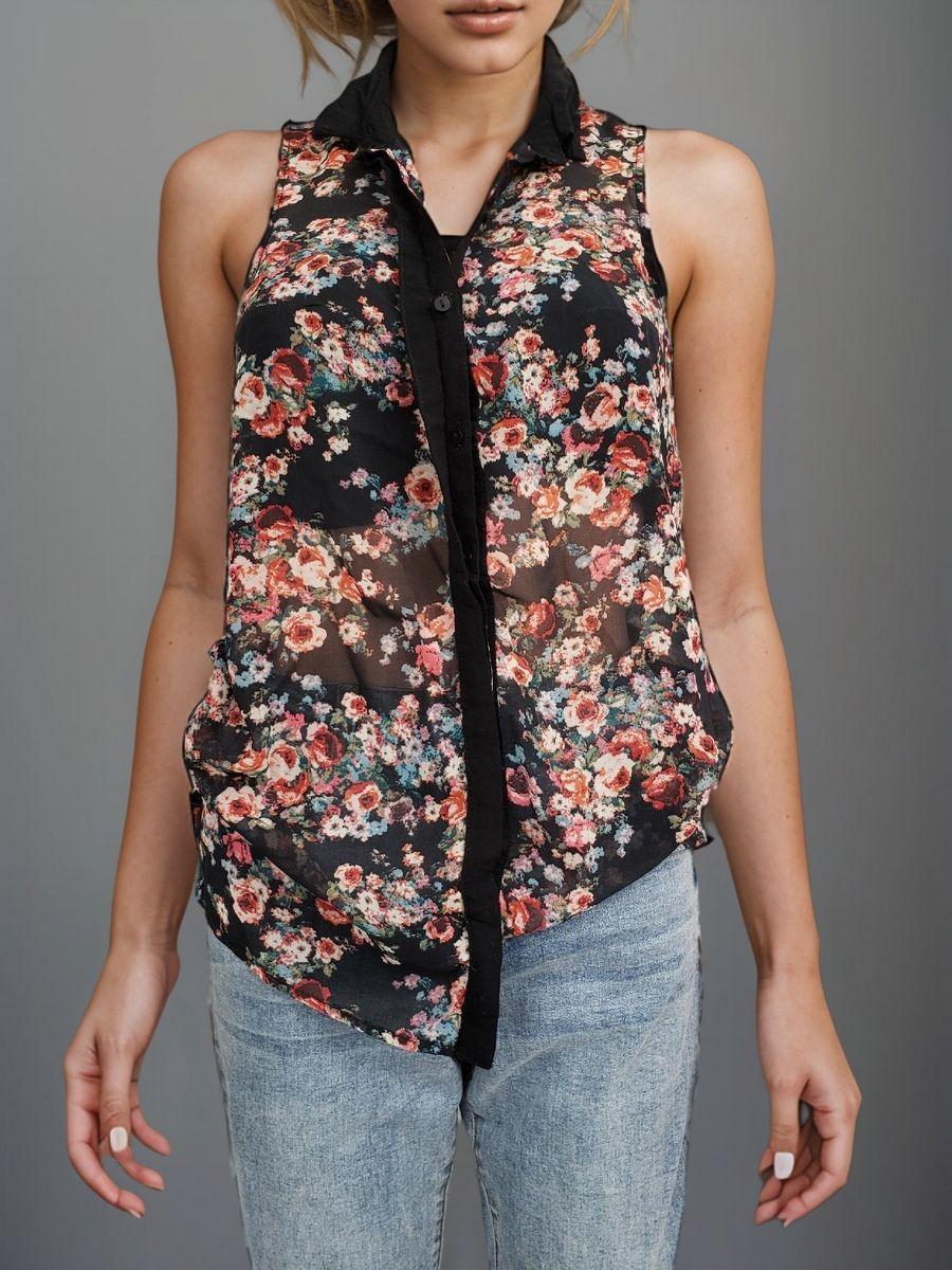 Blusa Pimkie Talla S (8037)-0