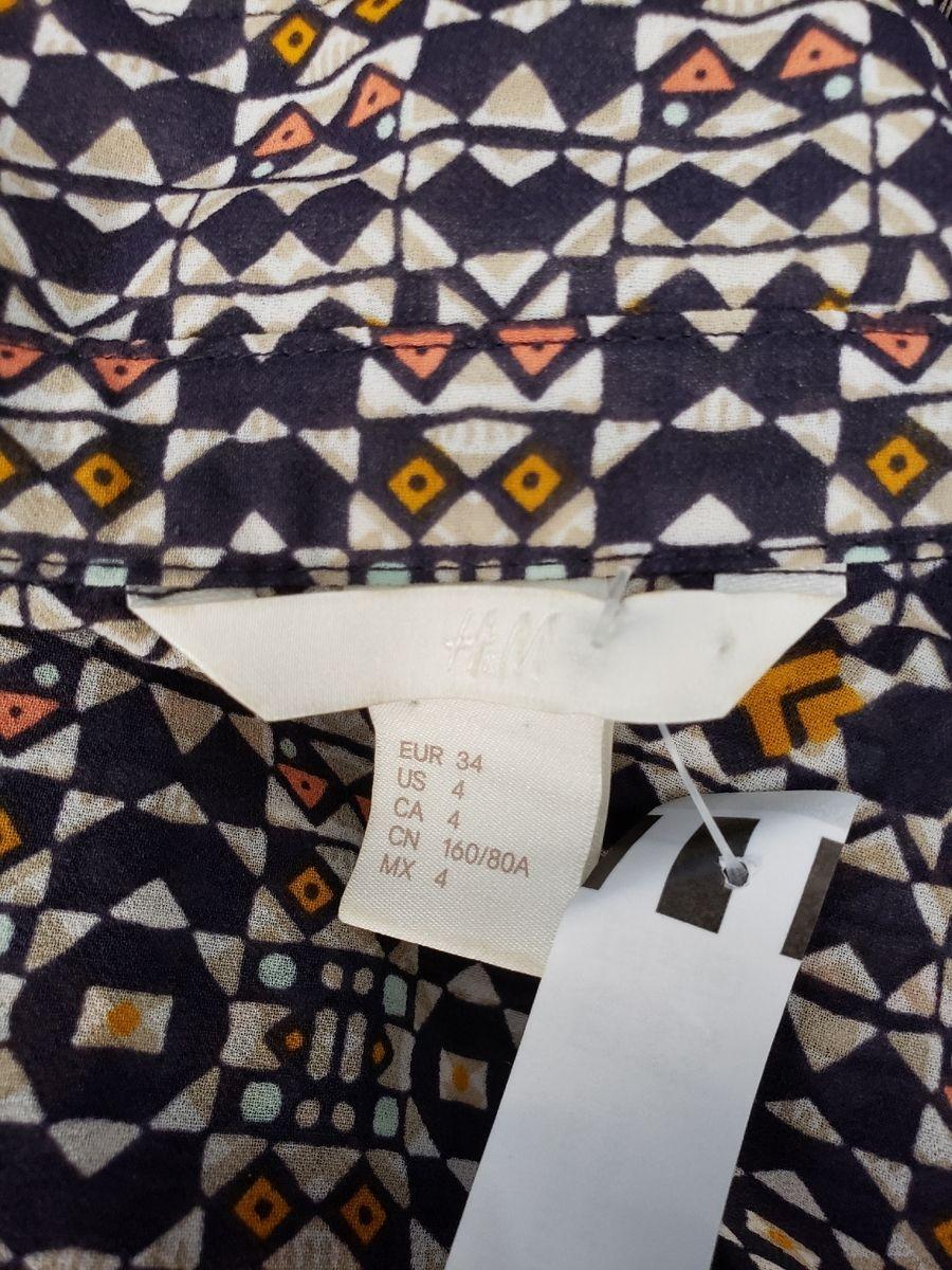 Camisa H&M Talla XS (4014)-3