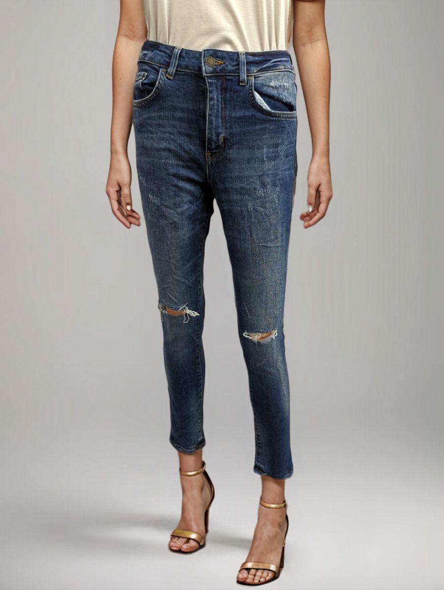 Jeans H&M Talla 38 (9102)-0