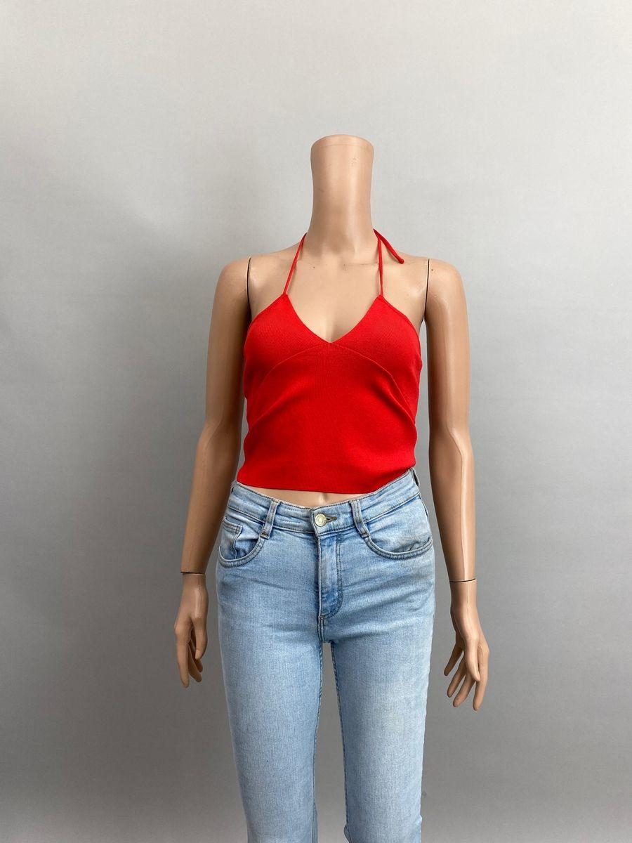 Polera Mango Talla XS (6014)-0