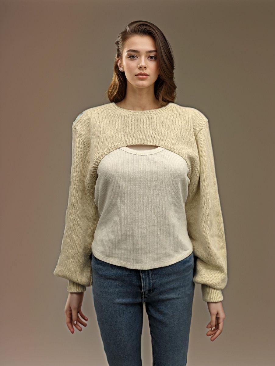 Chaleco Zara Talla L (2032)-0