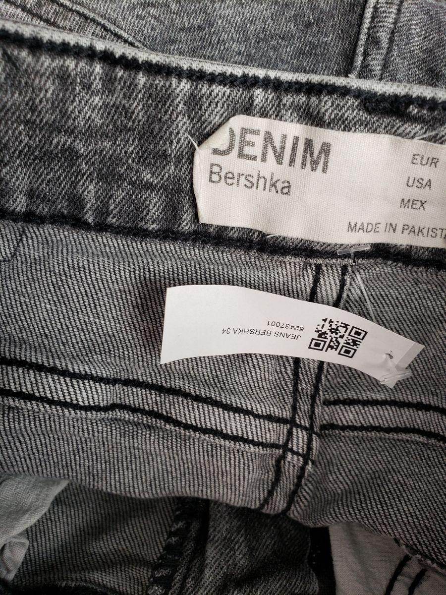 Jeans Bershka Talla 34 (7001)-3