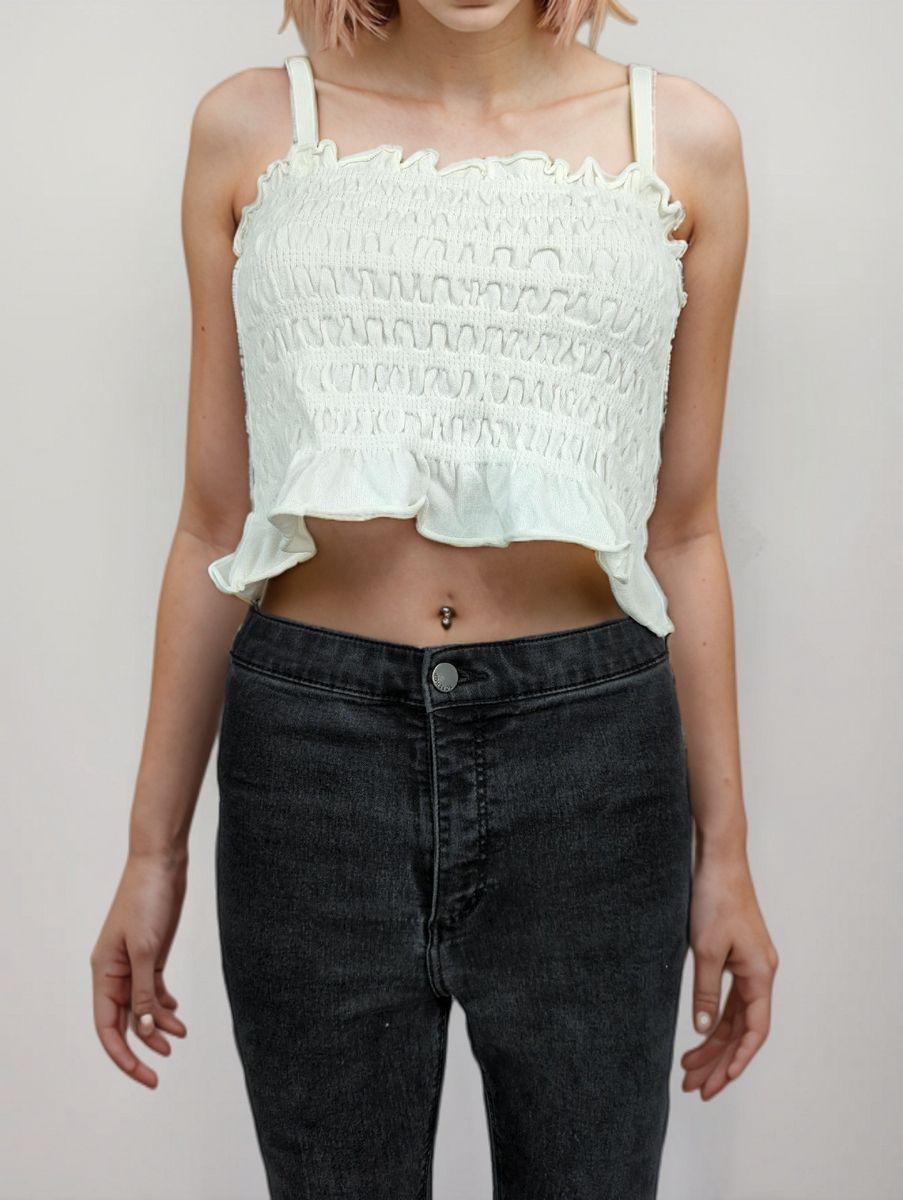 Polera Zara Talla M (5209)-0