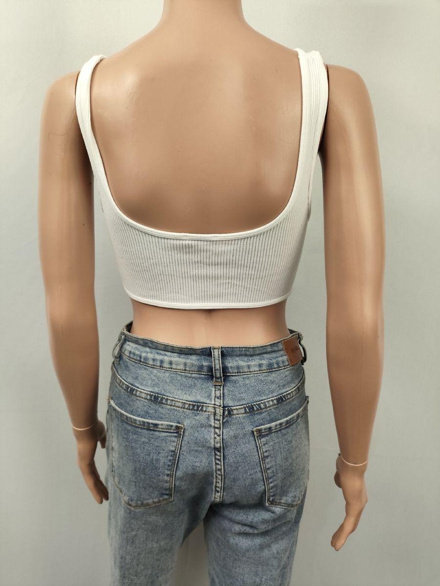 Crop Top Zara Talla XS (1010)-2