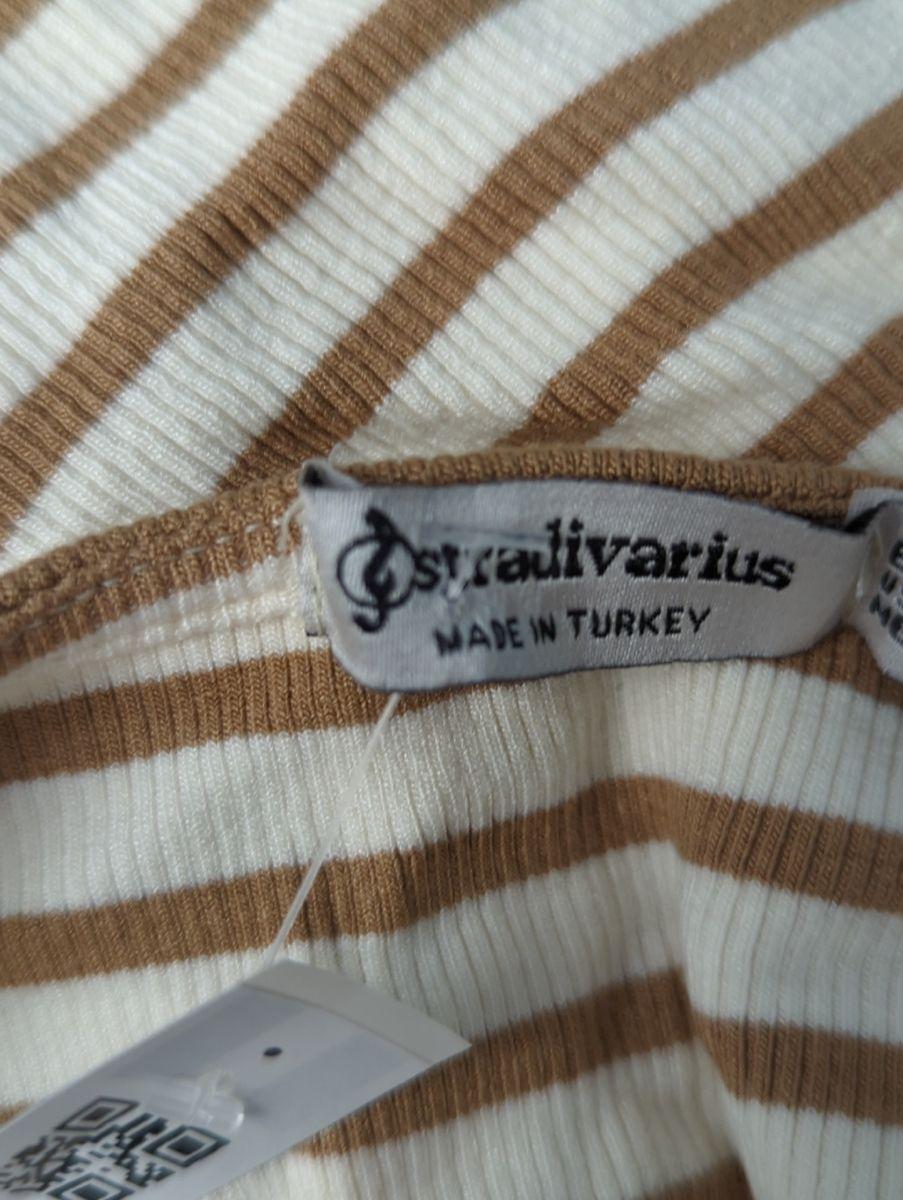 Crop Top Stradivarius Talla S (0047)-3