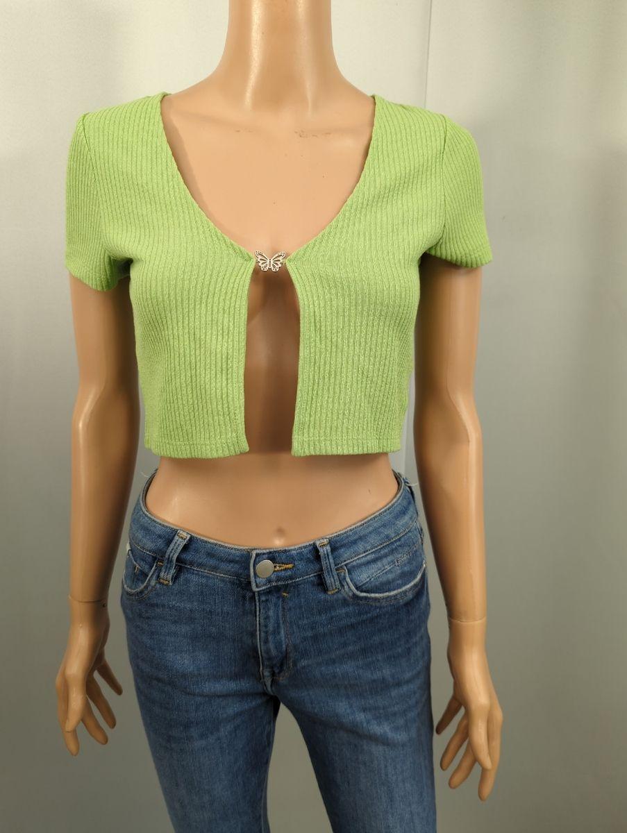 Crop Top H&M Talla S (0058)-1