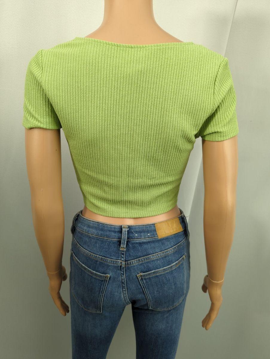 Crop Top H&M Talla S (0058)-2