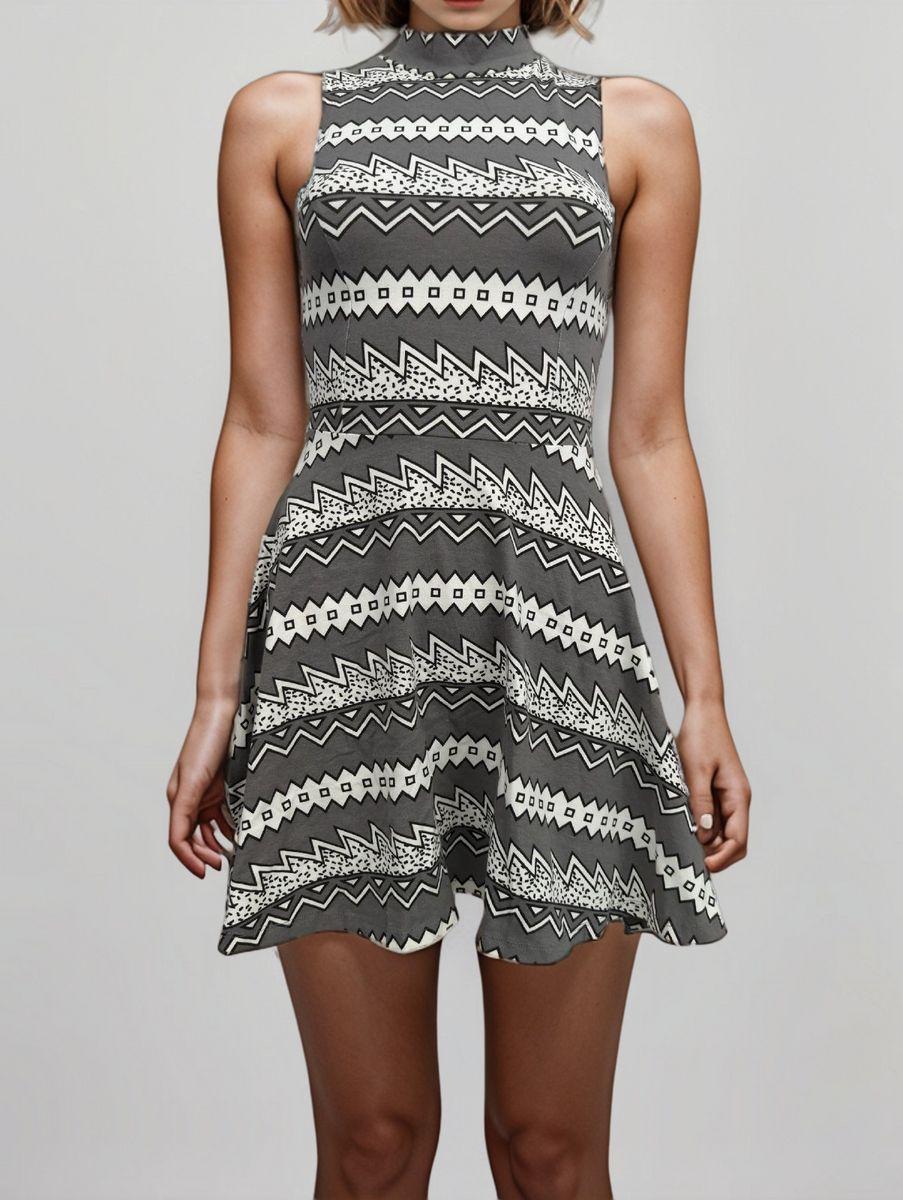 Vestido Topshop Talla S (1007)-0