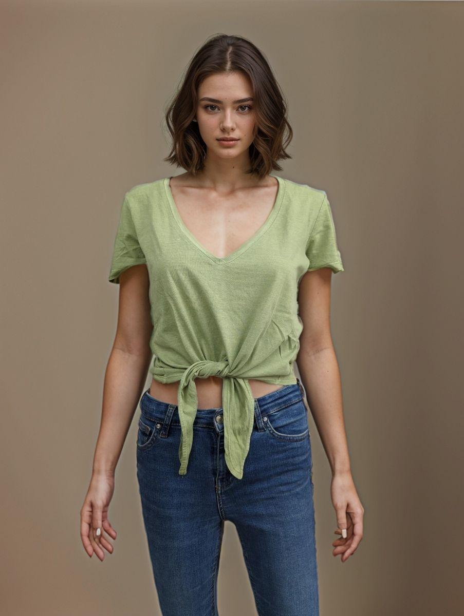 Polera Zara Talla S (2072)-0