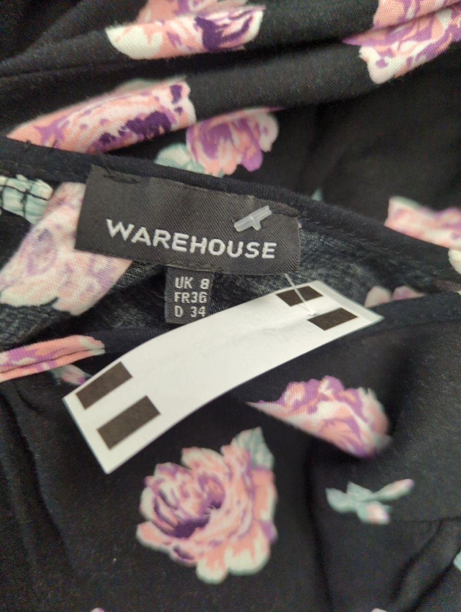 Vestido Warehouse Talla S (6004)-3