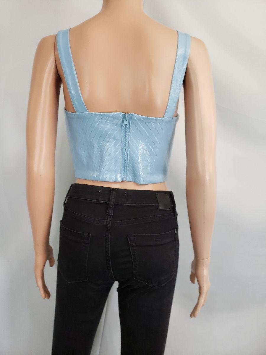 Crop Top Forever 21 Talla XS (7011)-2