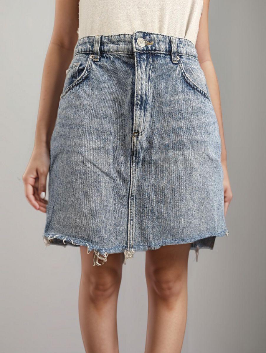 Falda H&M Talla 40 (1017)-0