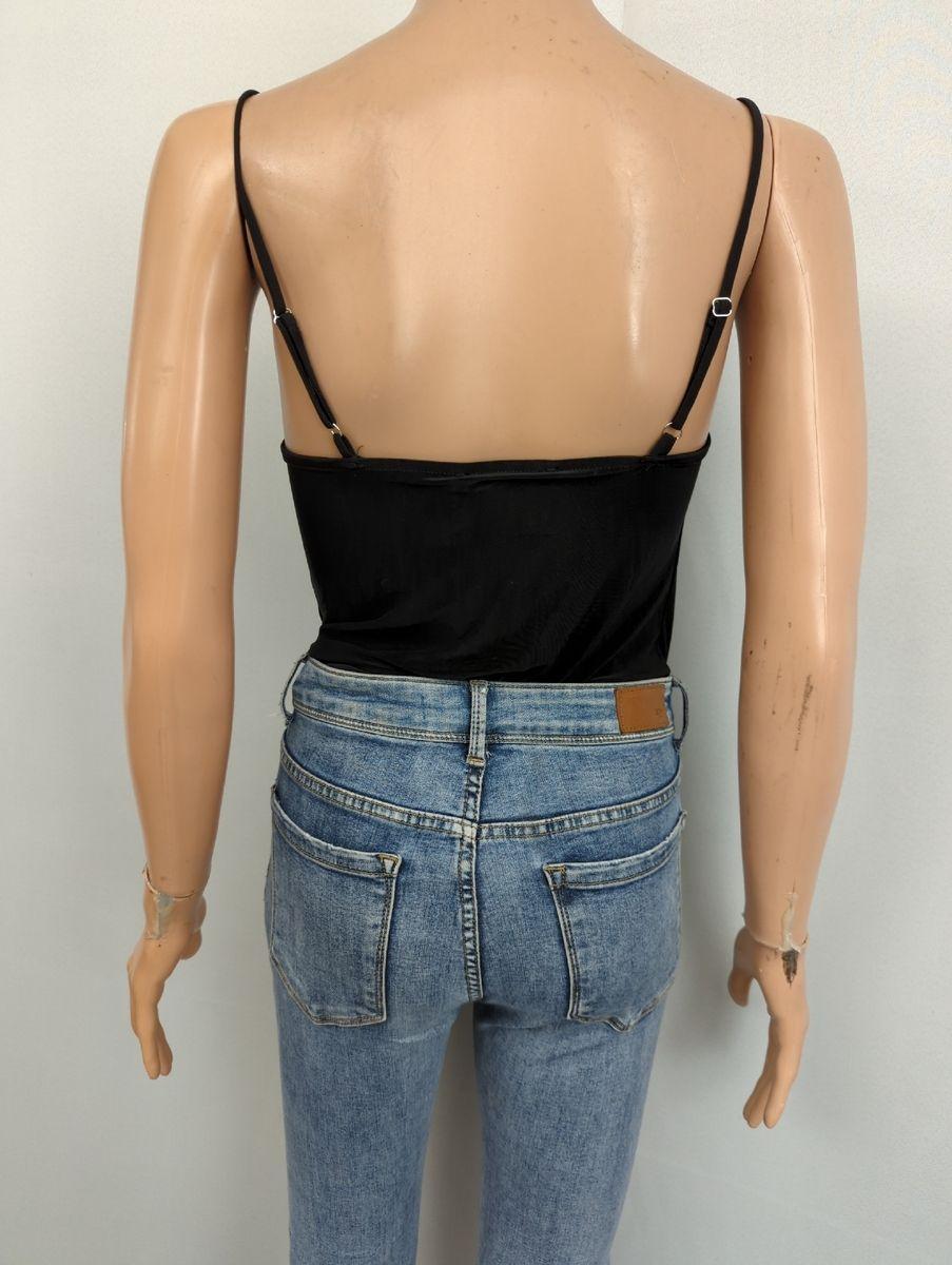 Crop Top Forever 21 Talla XS (5007)-2
