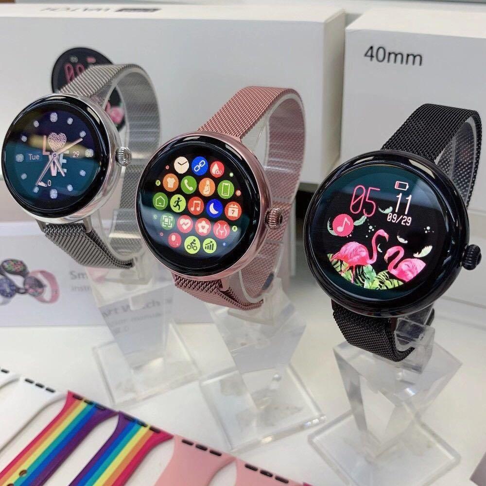 Reloj inteligente Smartwatch UP9 negro metal-3