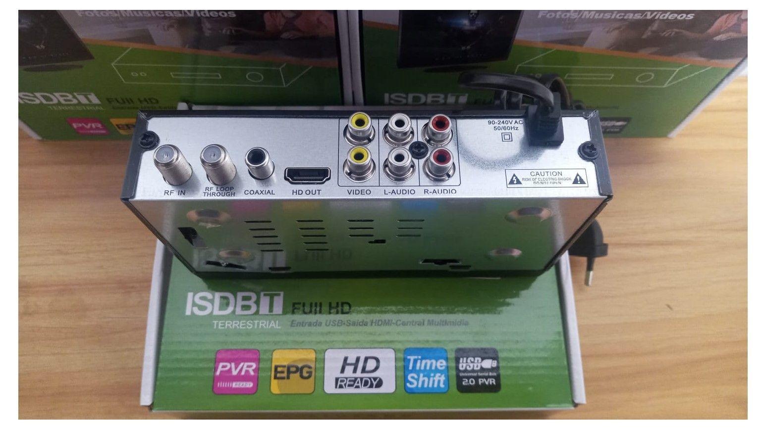 Kit Decodificador Tv Digital Hd mas Antena Para Televisores Antiguos, Tubo, Plasma, Led-4