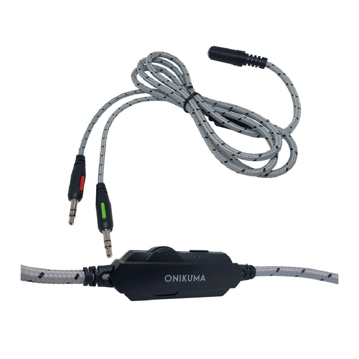 Audifonos Gamer Onikuma K1 B Camouflage Grey-3