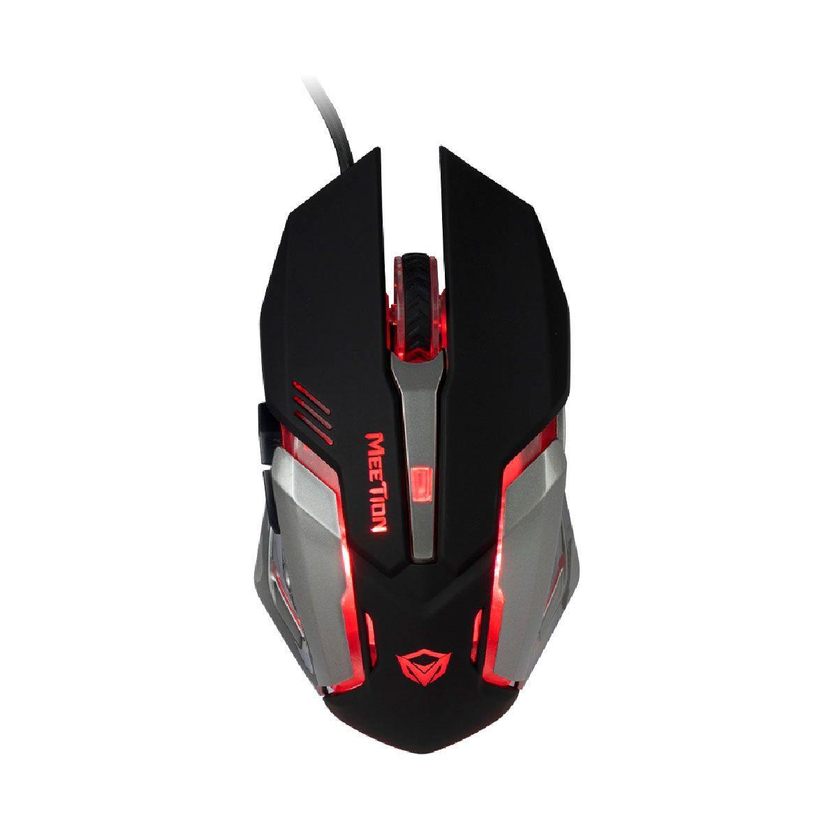 Mouse Gamer RGB 2400DPI Meetion M915-2