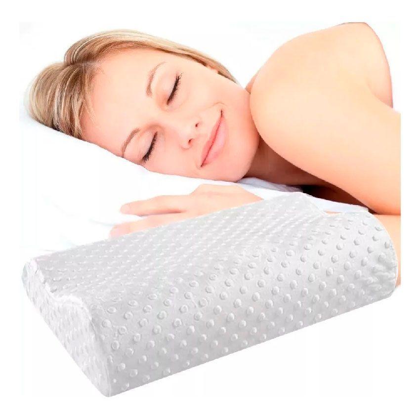 2 Almohadas Con Memoria Viscoelástica Cervical-1