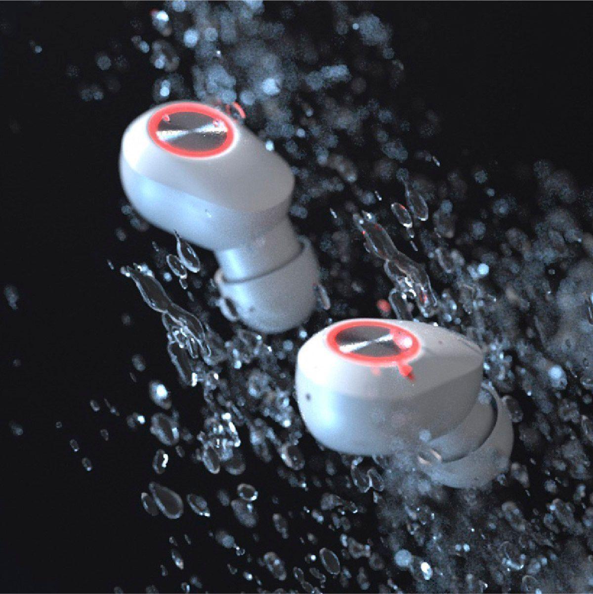 Audifonos Inalambricos Bluetooth TWS M8 Blanco-4