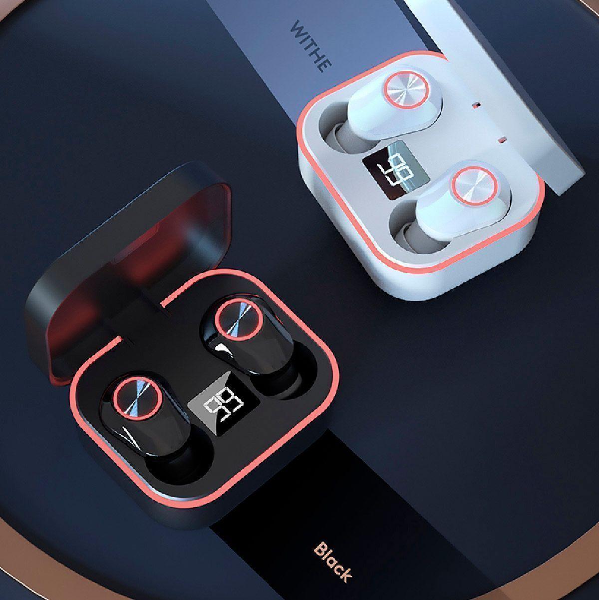 Audifonos Inalambricos Bluetooth TWS M8 Blanco-2