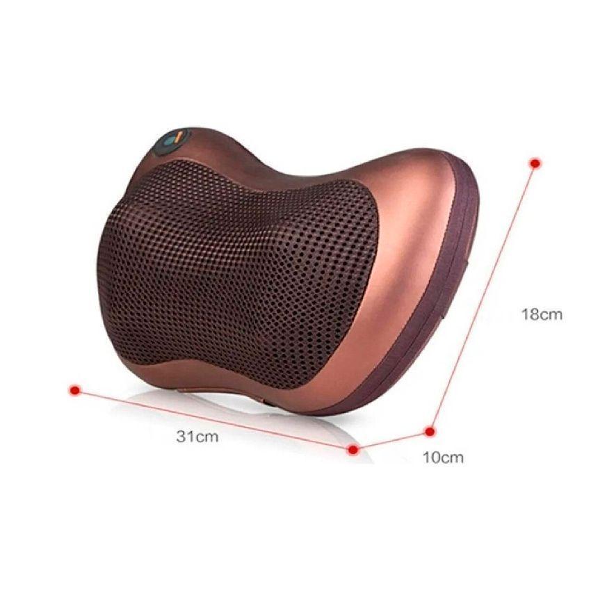 Masajeador Eléctrico Almohada Cojín Lumbar Cuello-2