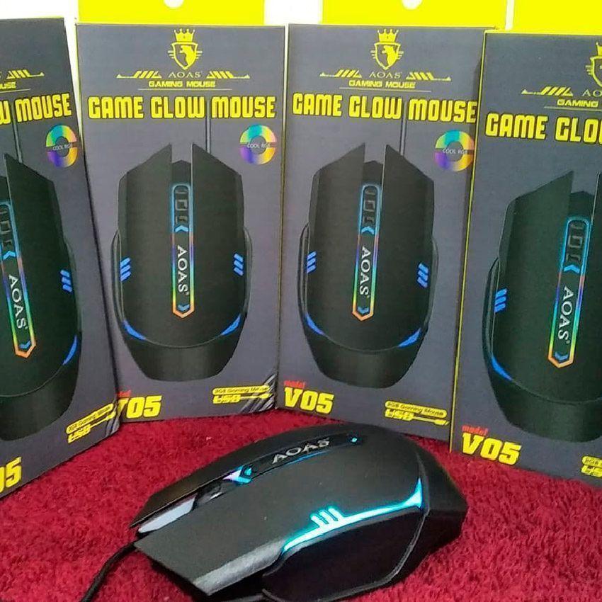 Mouse Gamer AOAS 1200 DPI V05 Cool RGB-3
