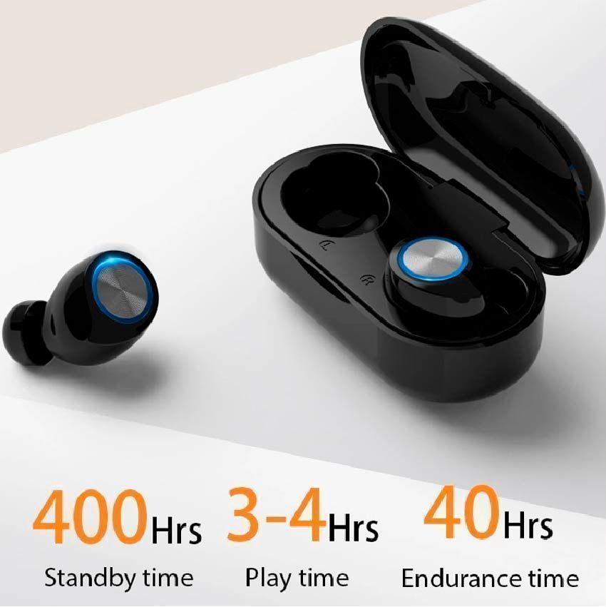 Audifonos Inalambricos Bluetooth TW60 Blanco-1