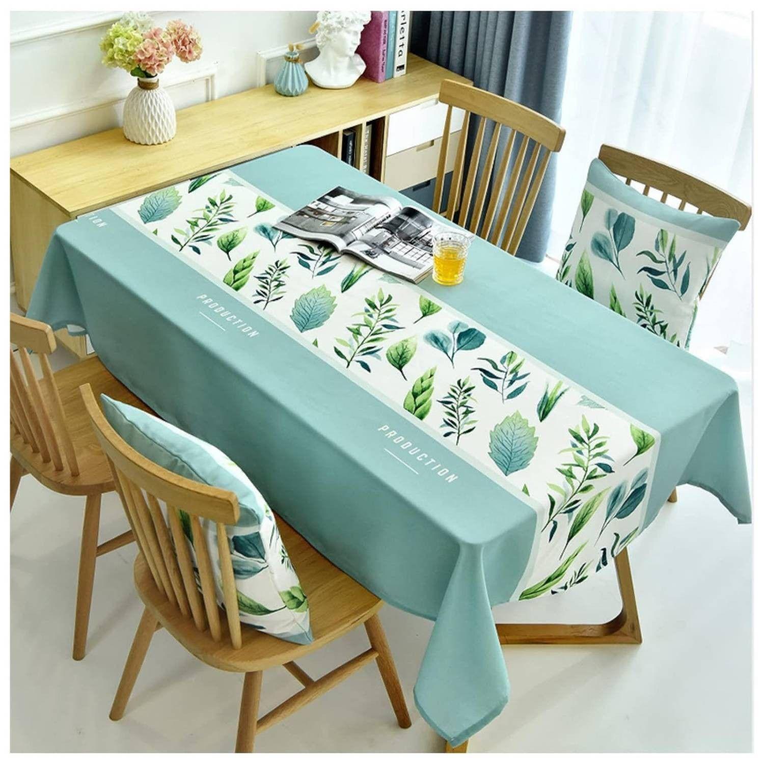 Mantel Tela Antimancha 140x220cm Jardín botánico-0