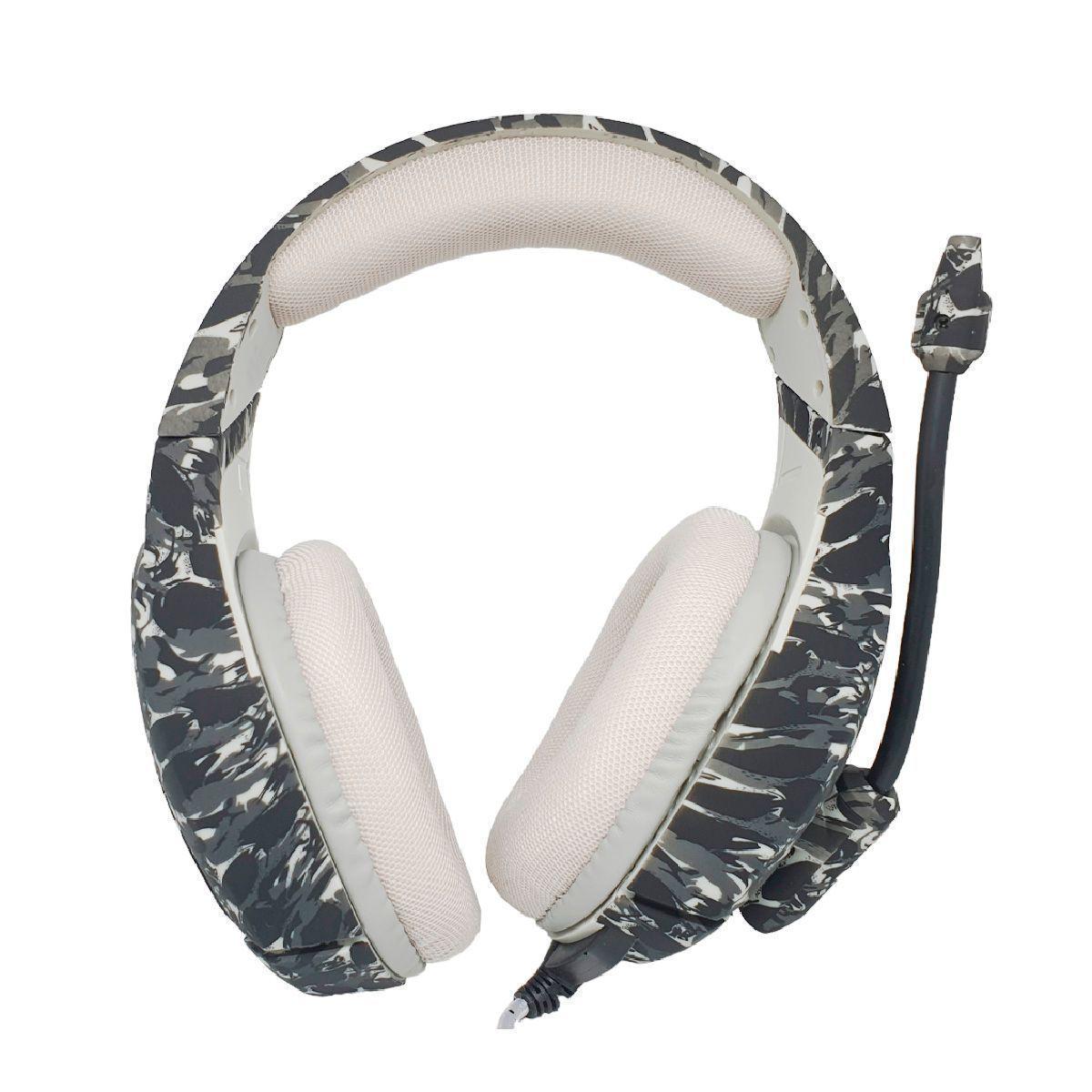 Audifonos Gamer Onikuma K1-B Camouflage Grey-2