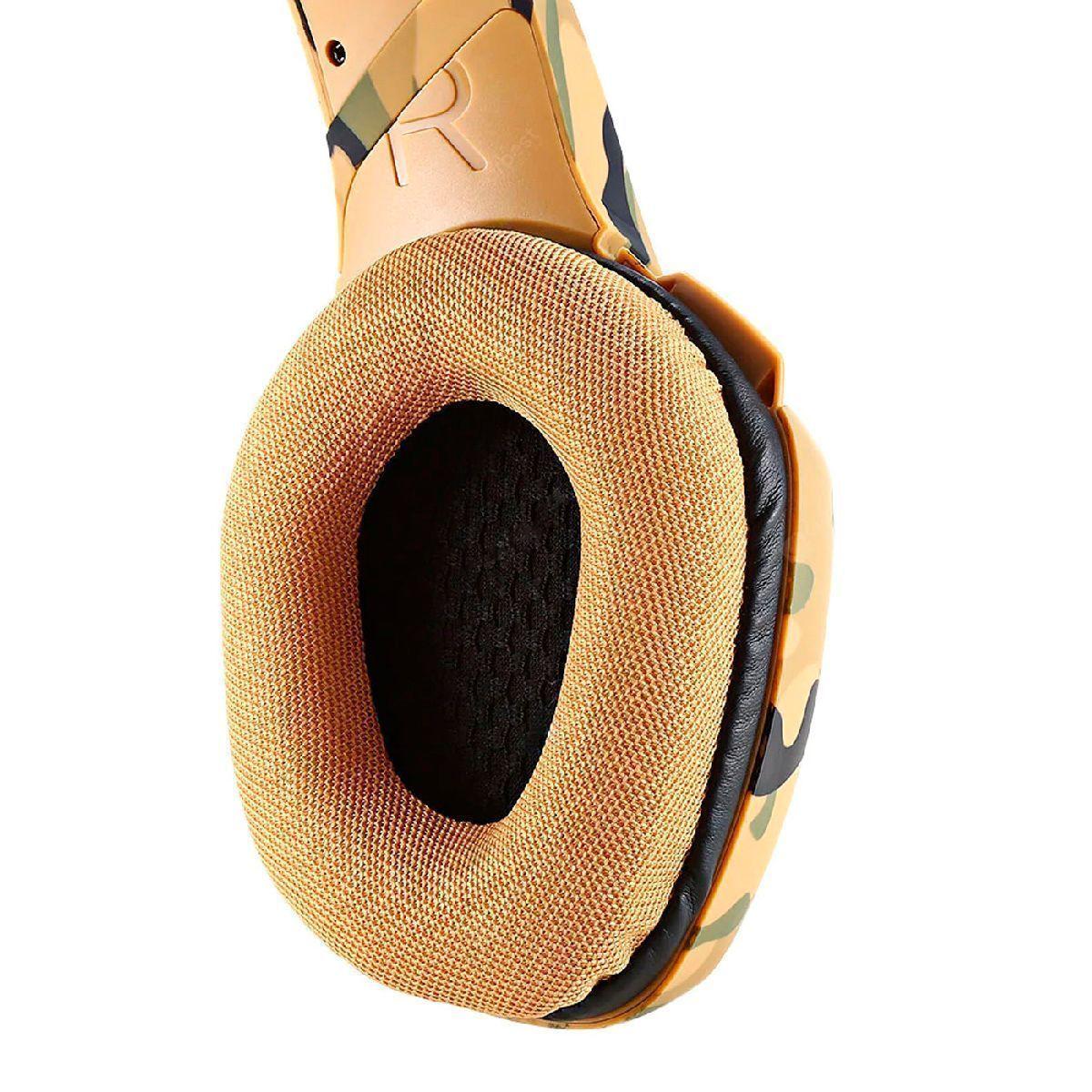 Audifonos Gamer Onikuma K1-B Camouflage Yellow-2