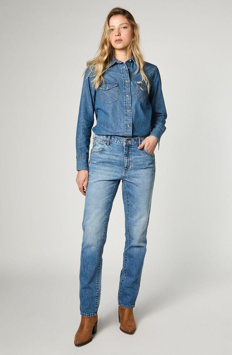 Jeans Mujer Walker Light Blue-3