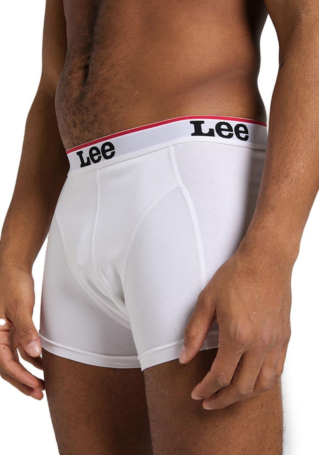 Boxer Hombre 2-pack Trunk White & Red-0