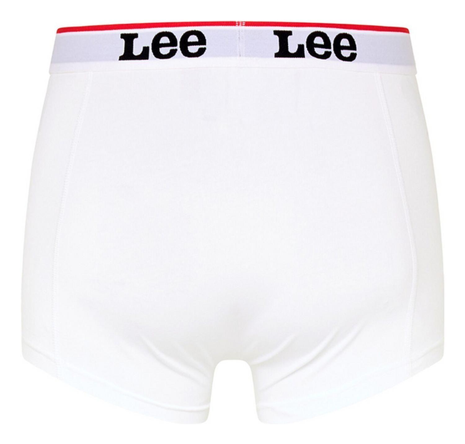 Boxer Hombre 2-pack Trunk White & Red-1
