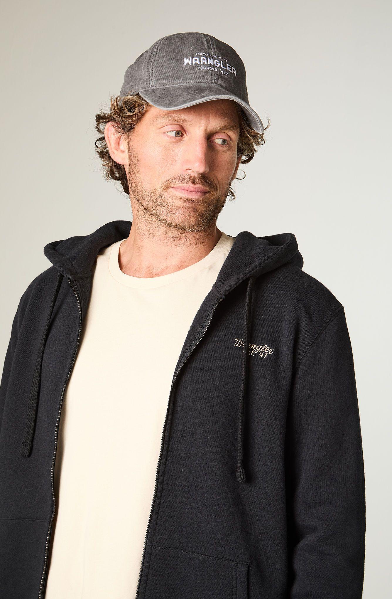 Poleron Hombre Hoodie Full Ziper Regular Fit Negro -2