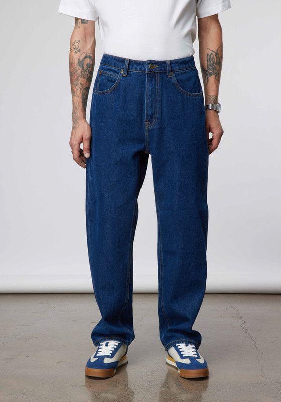 Jeans Hombre Asher Dark Indigo-0