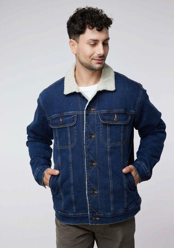 Chaqueta Lee Hombre Rider Sherpa Mid Dark-2