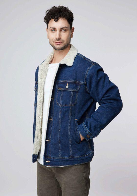 Chaqueta Lee Hombre Rider Sherpa Mid Dark-4