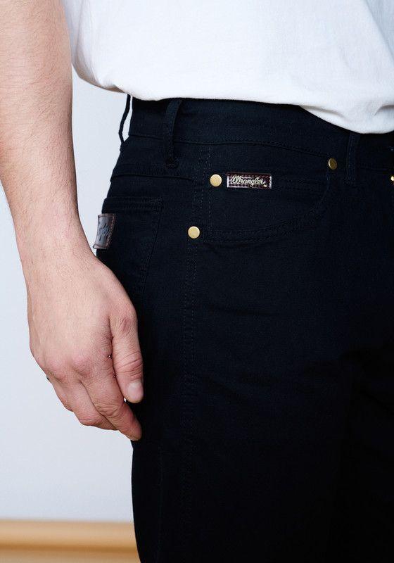 Pantalón Tiro Alto Texas Twill Color Negro-1