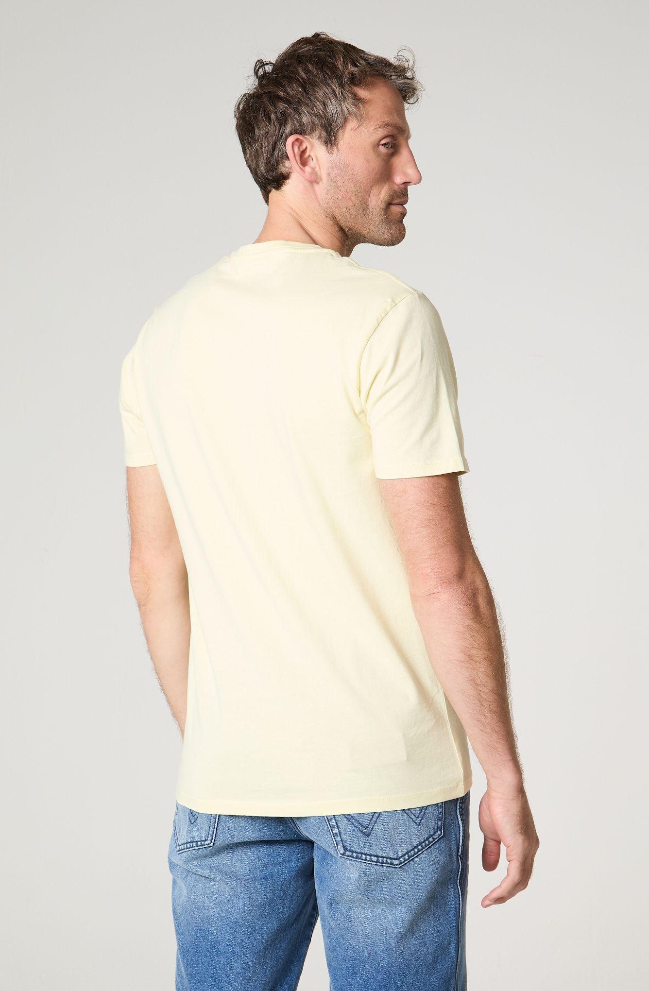 Polera Hombre Cuello Redondo Manga Corta Regular Fit 100% Cotton-4