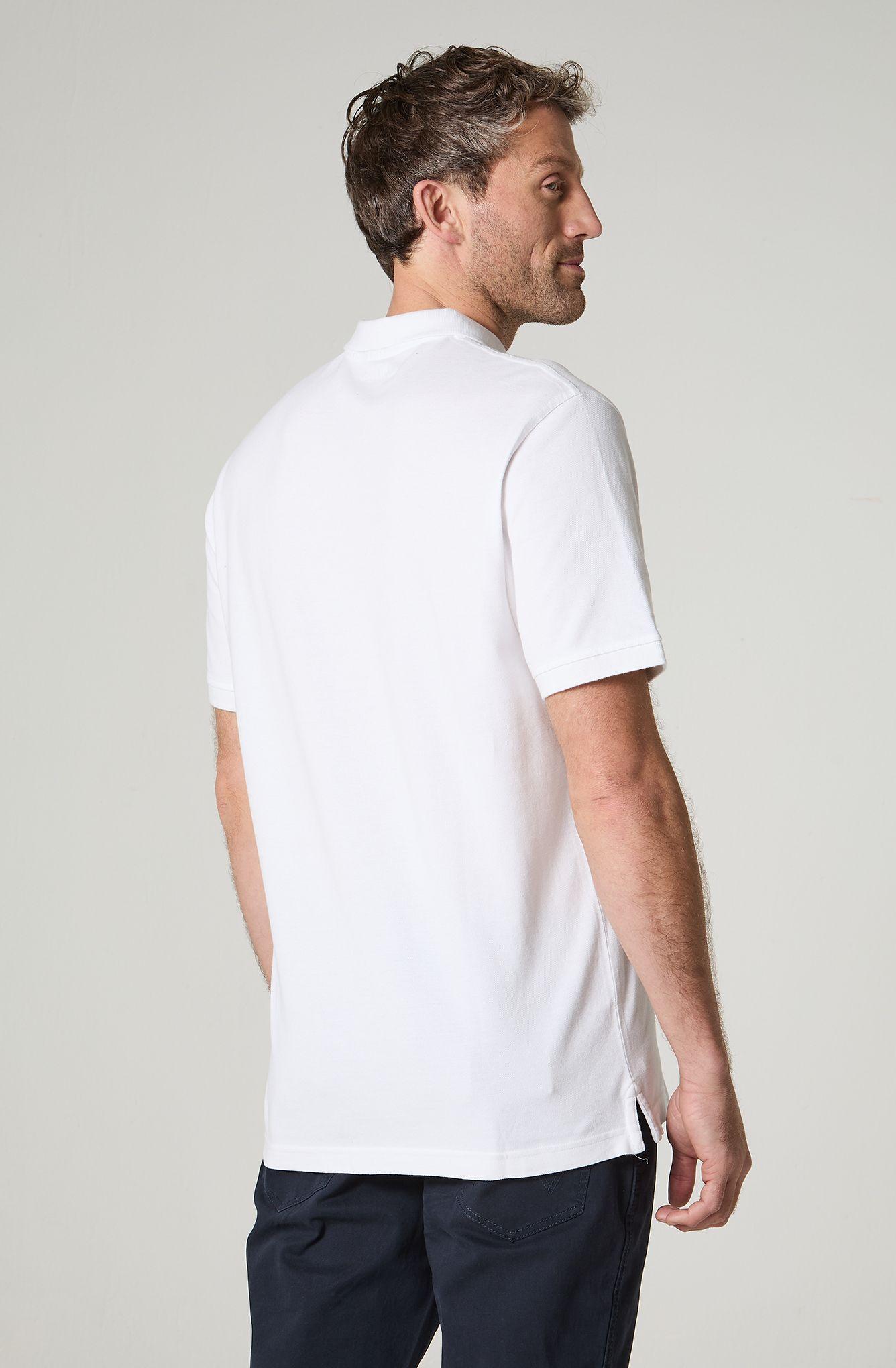 Polera Hombre Pique Manga Corta  Regular Fit 100% Cotton-3